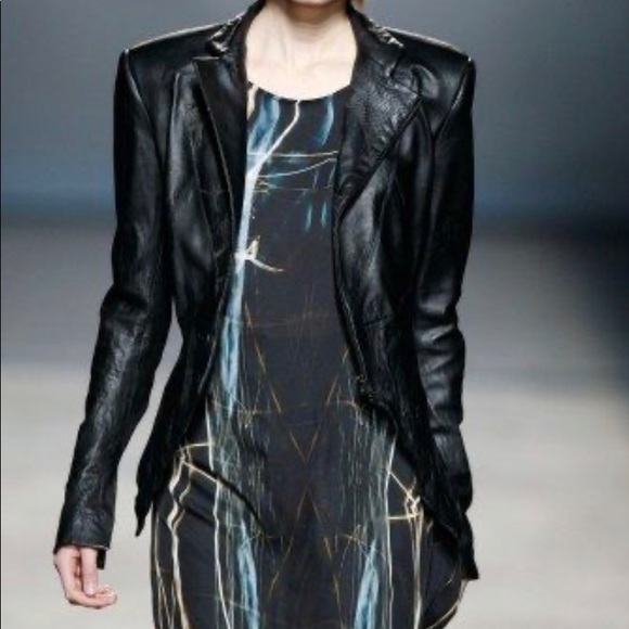 ‼️Flash Sale‼️Aminaka Wilmont Leather Jacket - Picture 1 of 5